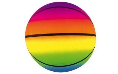 Míč basketbal gumový 23 cm