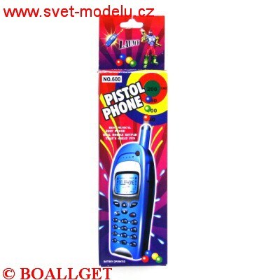 Mobilní telefon - pistole 