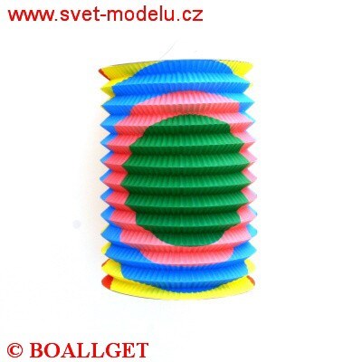 Lampion válec 15 cm 885375