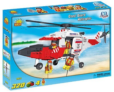 ZÁCHRANÁŘSKÝ VRTULNÍK ACTION TOWN COBI 1831