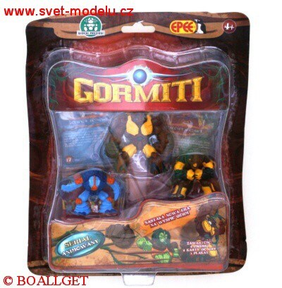 GORMITI S1 OBROZENÍ 3+1 FIGURKA SADA 3
