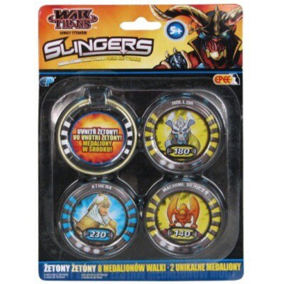 SLINGERS WAR TITANS-SOUBOJ TITN HRAC ETONY BLISTR 10 ks  RZN DRUHY