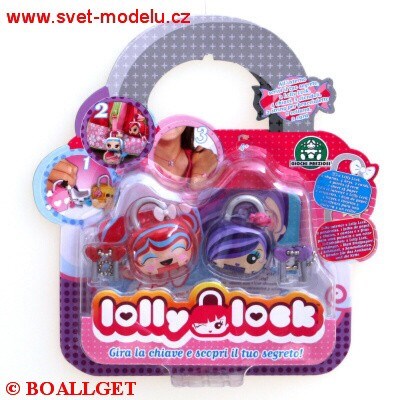 LOLLY LOOK ZÁMEK S TAJEMSTVÍM DUO PACK 1