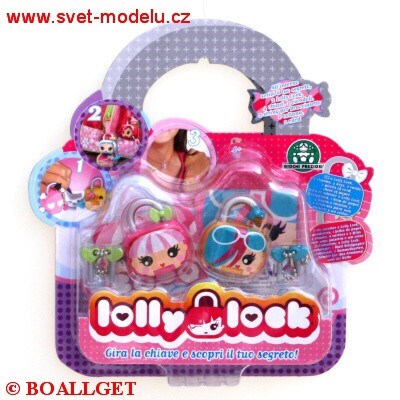 LOLLY LOOK ZÁMEK S TAJEMSTVÍM DUO PACK 2