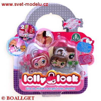 LOLLY LOOK ZÁMEK S TAJEMSTVÍM DUO PACK 3