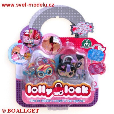 LOLLY LOOK ZÁMEK S TAJEMSTVÍM DUO PACK 4