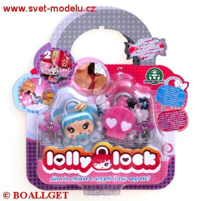 LOLLY LOOK ZÁMEK S TAJEMSTVÍM DUO PACK 5
