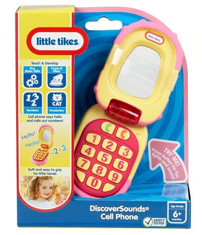 TELEFON ZVUKOVÝ SE ZRCÁTKEM RŮŽOVÝ