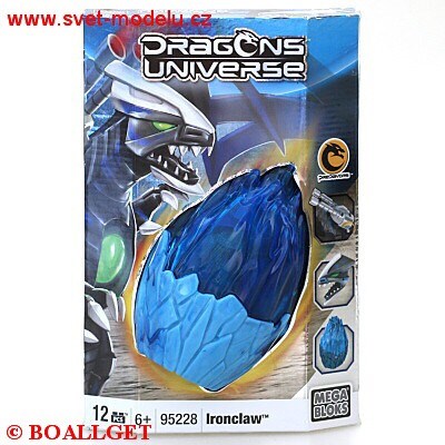 STAVEBNICE MEGABLOKS DRAGON UNIVERSE MAL DRA VEJCE IRONCLAW