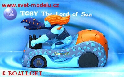 CARS TOBY THE LORD OF SEA GORMITI