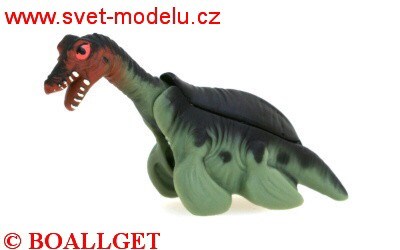 DINOSUARUS S VÝMĚNNOU HLAVOU SÁČEK ASSORT