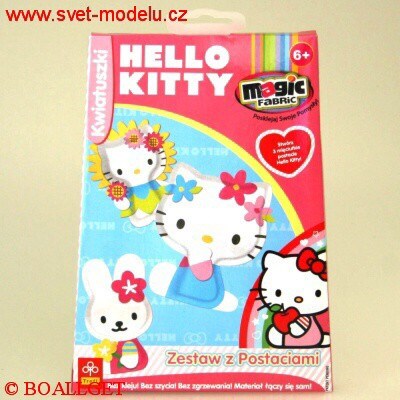 MAGIC FABRIC STUDIO HELLO KITTY KVĚTY REFILL 