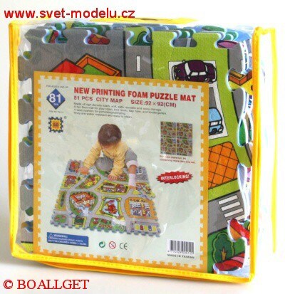 PUZZLE PĚNOVÉ CITY 81 DÍLŮ 