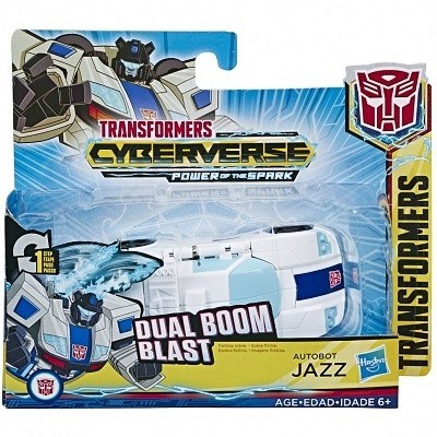 TRANSFORMERS CYBERVERSE DUAL BOOM BLAST JAZZ