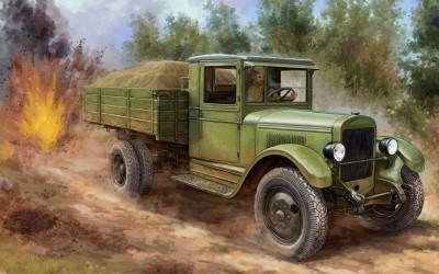 ZIS-5 RUSSIAN TRUCK