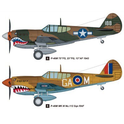 P-40E KITTY HAWK FIGHTER