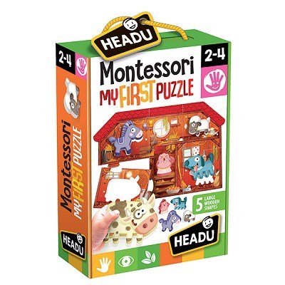 MONTESSORI PRVNÍ PUZZLE FARMA 