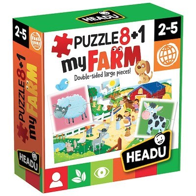 PRVNÍ PUZZLE 8+1 FARMA