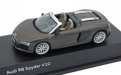 AUDI R8 V10 SPIDER 2016 ARGUS BROWN