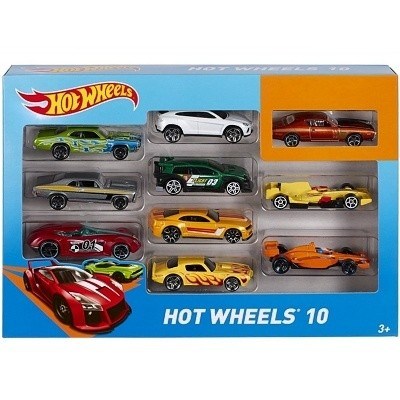 HOTWHEELS AUTÍČKA 10-PACK