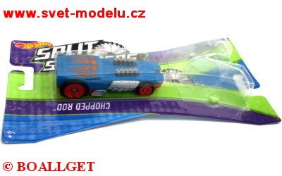 HOTWHEELS SPLIT SPEEDERS CHOPPED ROD