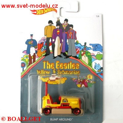 HOTWHEELS AUTKO THE BEATLES YELLOW SUBMARINE LUT PONORKA BUMP AROUND