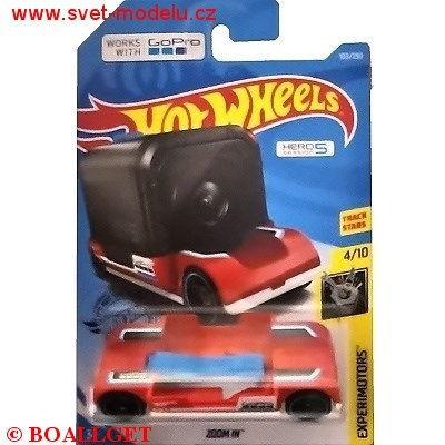 AUTÍČKO HOTWHEELS EXPERIMOTORS ZOOM IN