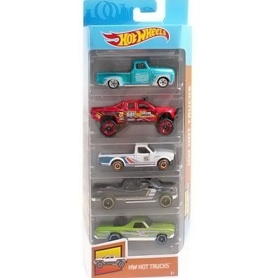 HOTWHEELS AUTÍČKA 5-PACK HOT TRUCK