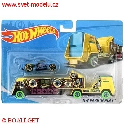 AUTÍČKO HOTWHEELS SUPER RIGS HW PARK N PLAY