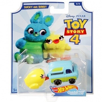 AUTÍČKO HOTWHEELS TOY STORY 4 DUCKY AND BUNNY