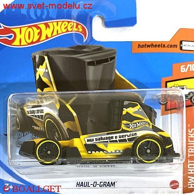 AUTÍČKO HOTWHEELS HW HOT TRUCKS HAUL O GRAM