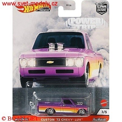 AUTÍČKO HOTWHEELS POWER TRIP REAL RIDERS CHEVROLET LUV CUSTOM 1972
