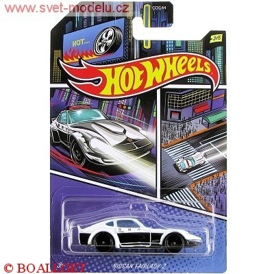 AUTÍČKO HOTWHEELS POLICE NISSAN FAIRLADY Z