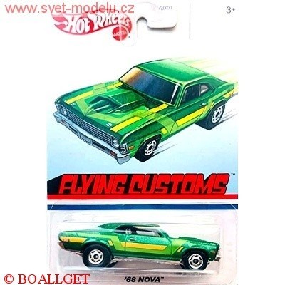 AUTÍČKO HOTWHEELS FLYING NOVA 1968