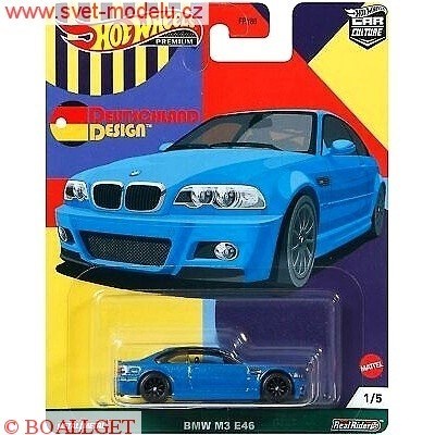 AUTKO HOTWHEELS PREMIUM DEUTSCHLAND DESIGN BMW M3 E46