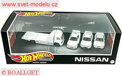 AUTÍČKO HOTWHEELS PREMIUM NISSAN GT-R