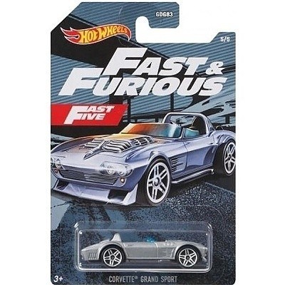 AUTÍČKO HOTWHEELS FAST & FURIOUS CHEVROLET CORVETTE GRAND SPORT