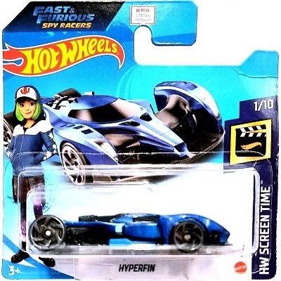 AUTÍČKO HOTWHEELS SCREEN TIME HYPERFIN