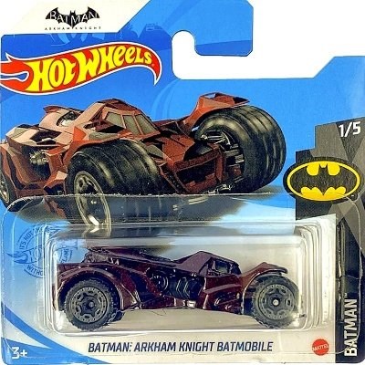 AUTÍČKO HOTWHEELS BATMAN ARKHAM KNIGHT BATMOBILE
