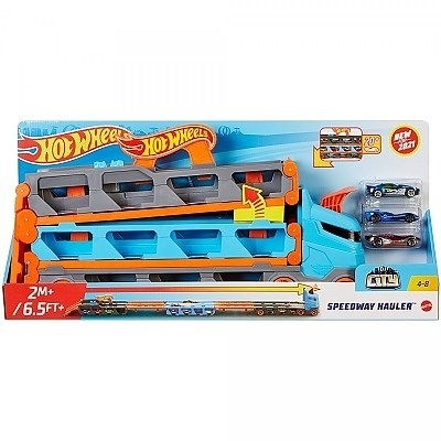 HOT WHEELS PEPRAVNK AUT SPEEDWAY HAULER 2 v 1