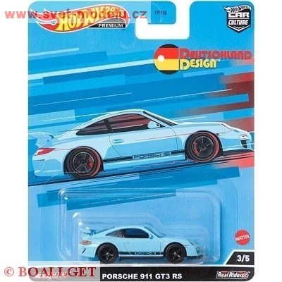 AUTKO HOTWHEELS PREMIUM DEUTSCHLAND DESIGN PORSCHE 911 GT3 RS