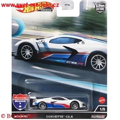 AUTKO HOTWHEELS PREMIUM CAR CULTURE CORVETTE C8.R