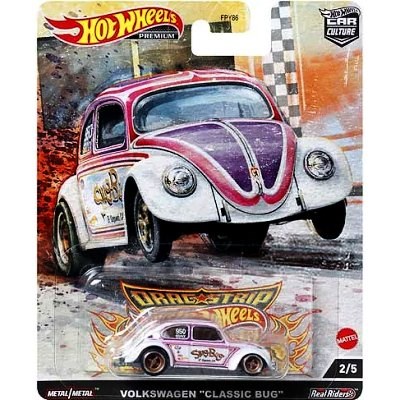 AUTÍČKO HOT WHEELS PREMIUM HCK23 CAR CULTURE DRAG STRIP VOLKSWAGEN CLASSIC BUG