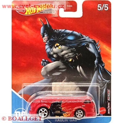 AUTÍČKO HOTWHEELS PREMIUM BATMAN HAULIN GAS
