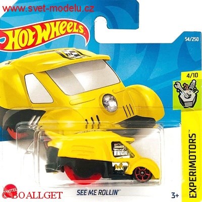 AUTÍČKO HOTWHEELS EXPERIMOTORS SEE ME ROLLIN