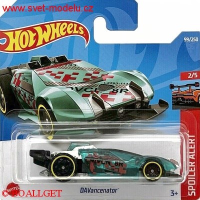 AUTÍČKO HOTWHEELS SPOILER ALERT DAVANCENATOR