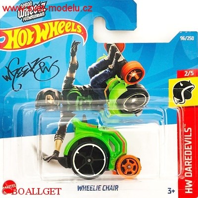 AUTÍČKO HOTWHEELS HW DAREDEVILS WHEELIE CHAIR