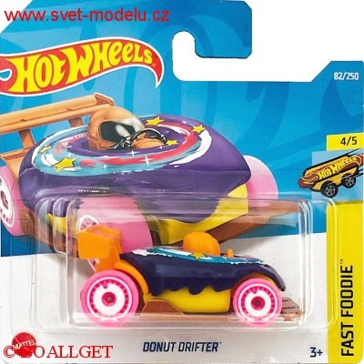 AUTKO HOTWHEELS FAST FOODIE DONUT DRIFTER