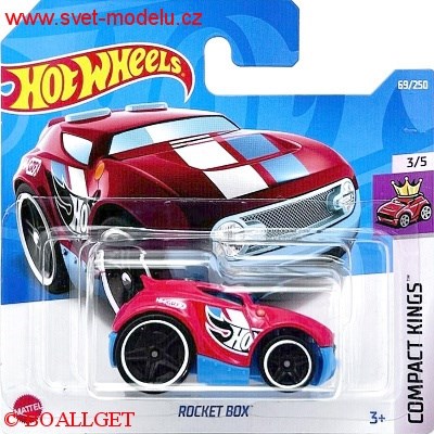 AUTÍČKO HOTWHEELS COMPACT KINGS ROCKET BOX