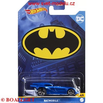 AUTÍČKO HOTWHEELS BATMAN BATMOBILE
